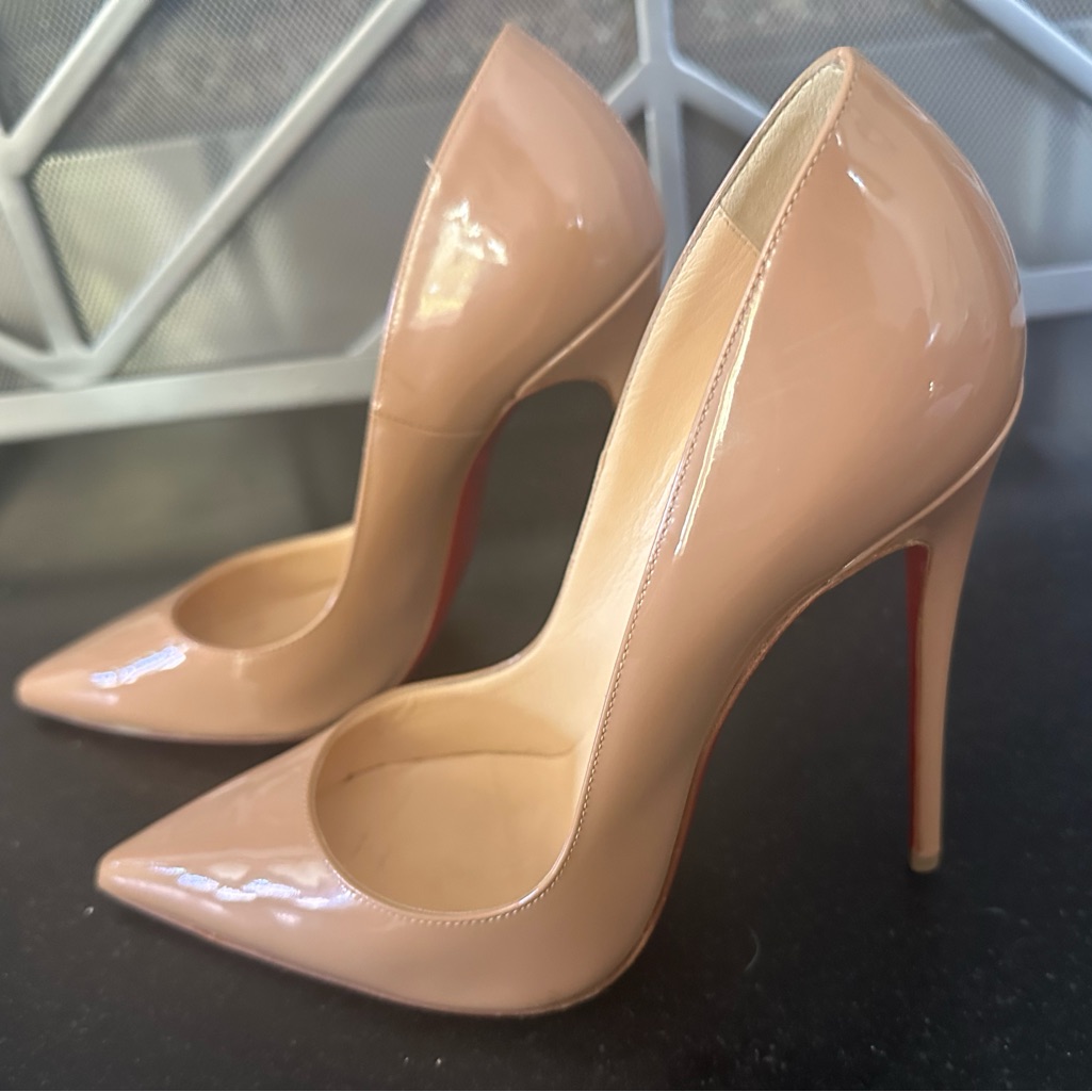 Christian Louboutin So Kate 120 Mm Pumps - Patent Calf Leather - 38 - $845